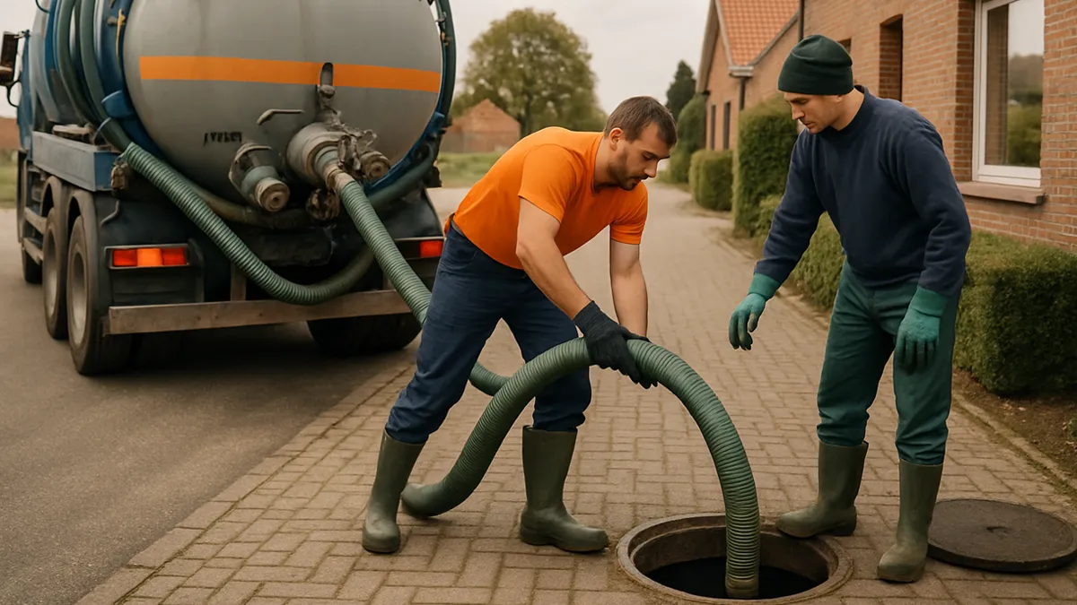 Vidange de fosse
septique à Aaigem 9420