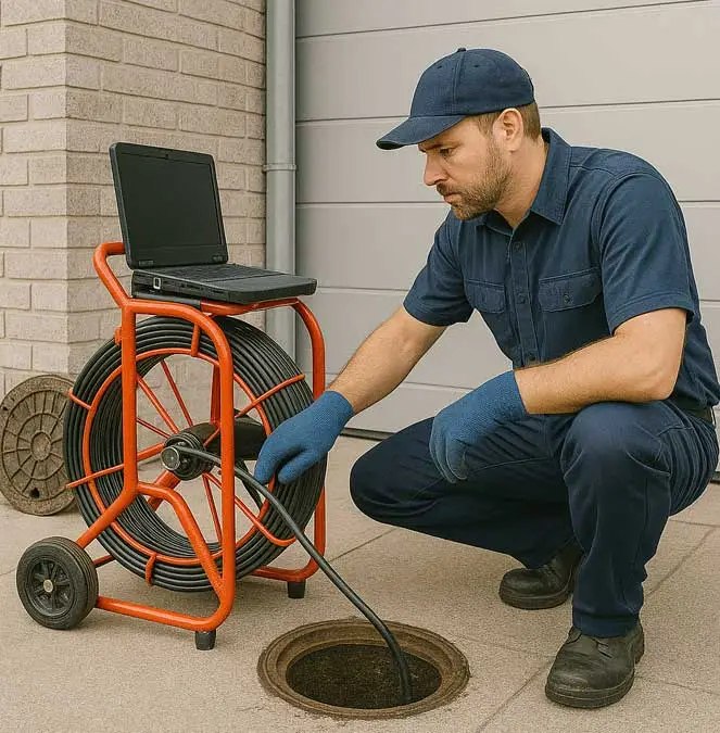 Inspection caméra HD des canalisations et réseaux complets