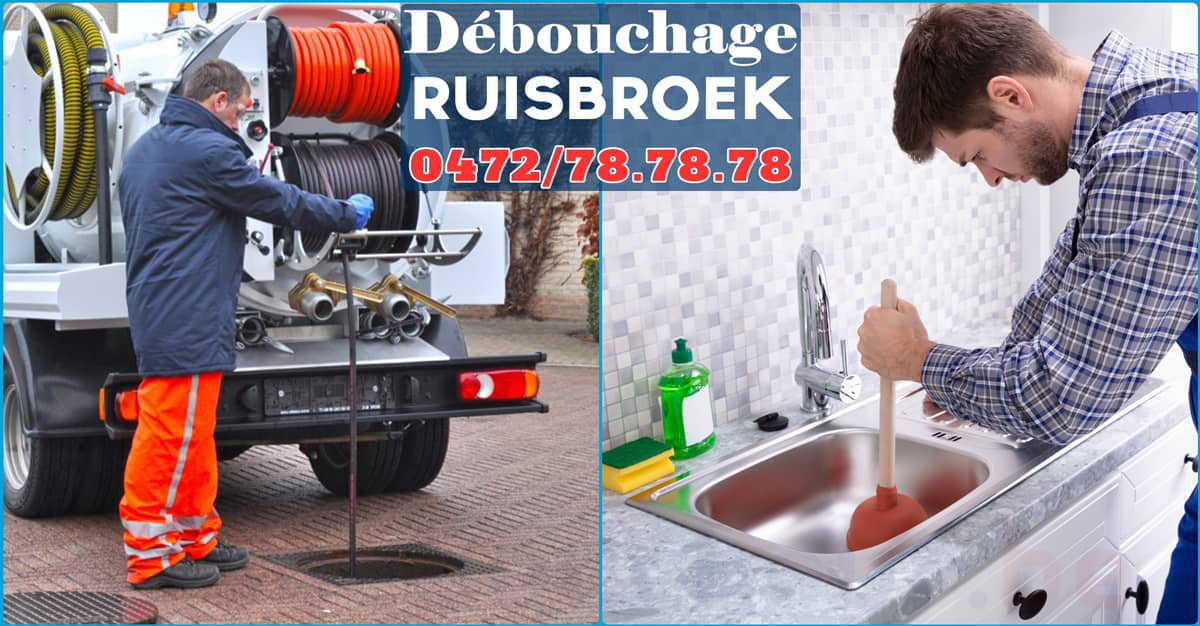 Service de débouchage à Ruisbroek par SOS déboucheur