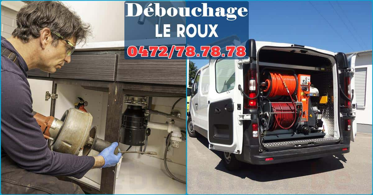 Service de débouchage Le Roux par SOS Déboucheur N°1 en débouchage de canalisations
