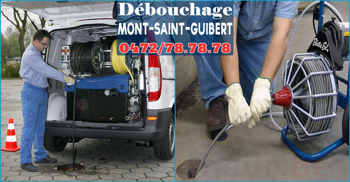 Service de Débouchage Mont-Saint-Guibert par SOS Déboucheur N°1 en débouchage de canalisations