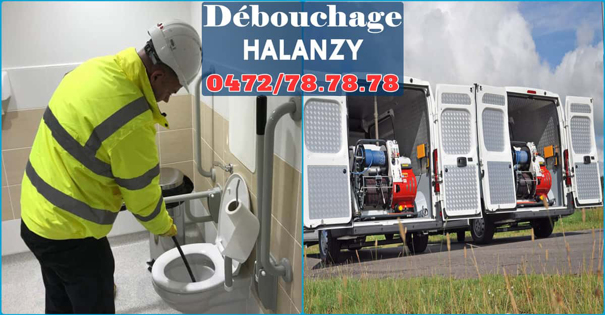 Service de débouchage Halanzy par SOS Déboucheur N°1 en débouchage de canalisations