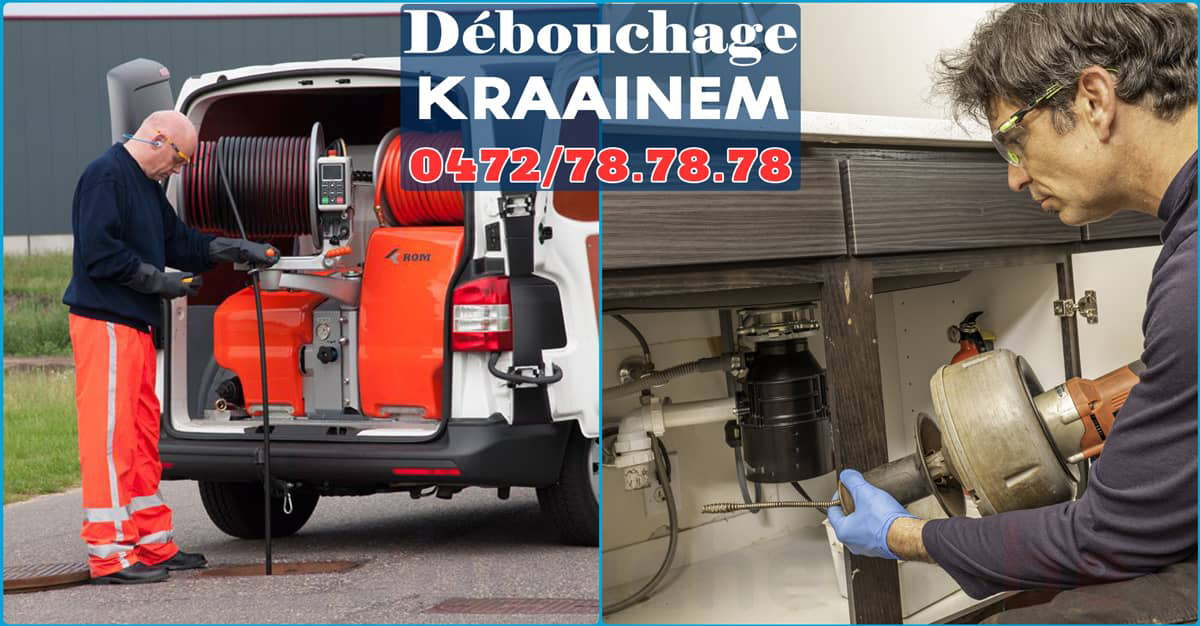 Service de débouchage Kraainem par SOS Déboucheur N°1 en débouchage de canalisations